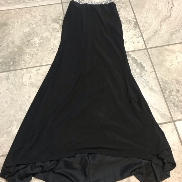 JVN By Jovani Beaded Two Piece Prom Formal Dress - Picture 5 of 7